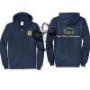 Cal State Park Oceano District Zip Up Hooded Sweatshirt Thumbnail