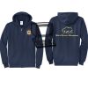 Cal State Park Oceano District Zip Up Hooded Sweatshirt Thumbnail