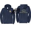 Cal State Park Oceano District Zip Up Hooded Sweatshirt Thumbnail
