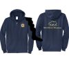 Cal State Park Oceano District Zip Up Hooded Sweatshirt Thumbnail