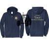Cal State Park Oceano District Zip Up Hooded Sweatshirt Thumbnail