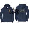Cal State Park Oceano District Zip Up Hooded Sweatshirt Thumbnail