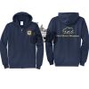 Cal State Park Oceano District Zip Up Hooded Sweatshirt Thumbnail