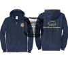 Cal State Park Oceano District Zip Up Hooded Sweatshirt Thumbnail