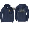 Cal State Park Oceano District Zip Up Hooded Sweatshirt Thumbnail