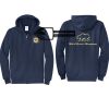 Cal State Park Oceano District Zip Up Hooded Sweatshirt Thumbnail