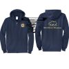 Cal State Park Oceano District Zip Up Hooded Sweatshirt Thumbnail