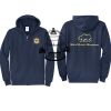 Cal State Park Oceano District Zip Up Hooded Sweatshirt Thumbnail