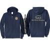 Cal State Park Oceano District Zip Up Hooded Sweatshirt Thumbnail