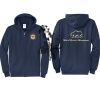 Cal State Park Oceano District Zip Up Hooded Sweatshirt Thumbnail