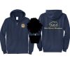 Cal State Park Oceano District Zip Up Hooded Sweatshirt Thumbnail