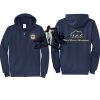 Cal State Park Oceano District Zip Up Hooded Sweatshirt Thumbnail