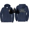 Cal State Park Oceano District Zip Up Hooded Sweatshirt Thumbnail