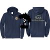 Cal State Park Oceano District Zip Up Hooded Sweatshirt Thumbnail