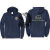 Cal State Park Oceano District Zip Up Hooded Sweatshirt Thumbnail