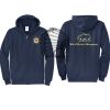 Cal State Park Oceano District Zip Up Hooded Sweatshirt Thumbnail