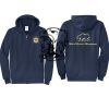 Cal State Park Oceano District Zip Up Hooded Sweatshirt Thumbnail