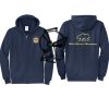 Cal State Park Oceano District Zip Up Hooded Sweatshirt Thumbnail