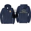 Cal State Park Oceano District Zip Up Hooded Sweatshirt Thumbnail