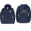 Cal State Park Oceano District Zip Up Hooded Sweatshirt Thumbnail