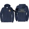 Cal State Park Oceano District Zip Up Hooded Sweatshirt Thumbnail