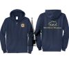 Cal State Park Oceano District Zip Up Hooded Sweatshirt Thumbnail