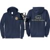 Cal State Park Oceano District Zip Up Hooded Sweatshirt Thumbnail