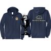 Cal State Park Oceano District Zip Up Hooded Sweatshirt Thumbnail