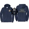 Cal State Park Oceano District Zip Up Hooded Sweatshirt Thumbnail
