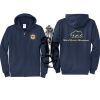 Cal State Park Oceano District Zip Up Hooded Sweatshirt Thumbnail
