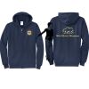 Cal State Park Oceano District Zip Up Hooded Sweatshirt Thumbnail