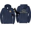 Cal State Park Oceano District Zip Up Hooded Sweatshirt Thumbnail