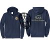 Cal State Park Oceano District Zip Up Hooded Sweatshirt Thumbnail
