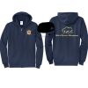 Cal State Park Oceano District Zip Up Hooded Sweatshirt Thumbnail