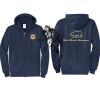 Cal State Park Oceano District Zip Up Hooded Sweatshirt Thumbnail