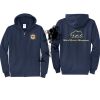 Cal State Park Oceano District Zip Up Hooded Sweatshirt Thumbnail
