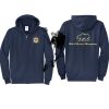 Cal State Park Oceano District Zip Up Hooded Sweatshirt Thumbnail