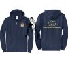 Cal State Park Oceano District Zip Up Hooded Sweatshirt Thumbnail