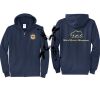 Cal State Park Oceano District Zip Up Hooded Sweatshirt Thumbnail