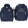 Cal State Park Oceano District Zip Up Hooded Sweatshirt Thumbnail