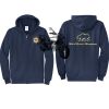 Cal State Park Oceano District Zip Up Hooded Sweatshirt Thumbnail
