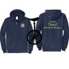 Cal State Park Oceano District Zip Up Hooded Sweatshirt Thumbnail