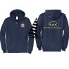 Cal State Park Oceano District Zip Up Hooded Sweatshirt Thumbnail