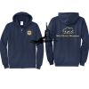 Cal State Park Oceano District Zip Up Hooded Sweatshirt Thumbnail