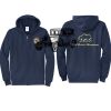 Cal State Park Oceano District Zip Up Hooded Sweatshirt Thumbnail