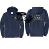 Cal State Park Oceano District Zip Up Hooded Sweatshirt Thumbnail