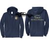 Cal State Park Oceano District Zip Up Hooded Sweatshirt Thumbnail