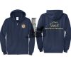 Cal State Park Oceano District Zip Up Hooded Sweatshirt Thumbnail