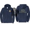 Cal State Park Oceano District Zip Up Hooded Sweatshirt Thumbnail