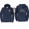 Cal State Park Oceano District Zip Up Hooded Sweatshirt Thumbnail